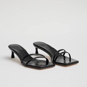 Tibi Jim Naplack Sandal - EU size 38 (US size 8.5)